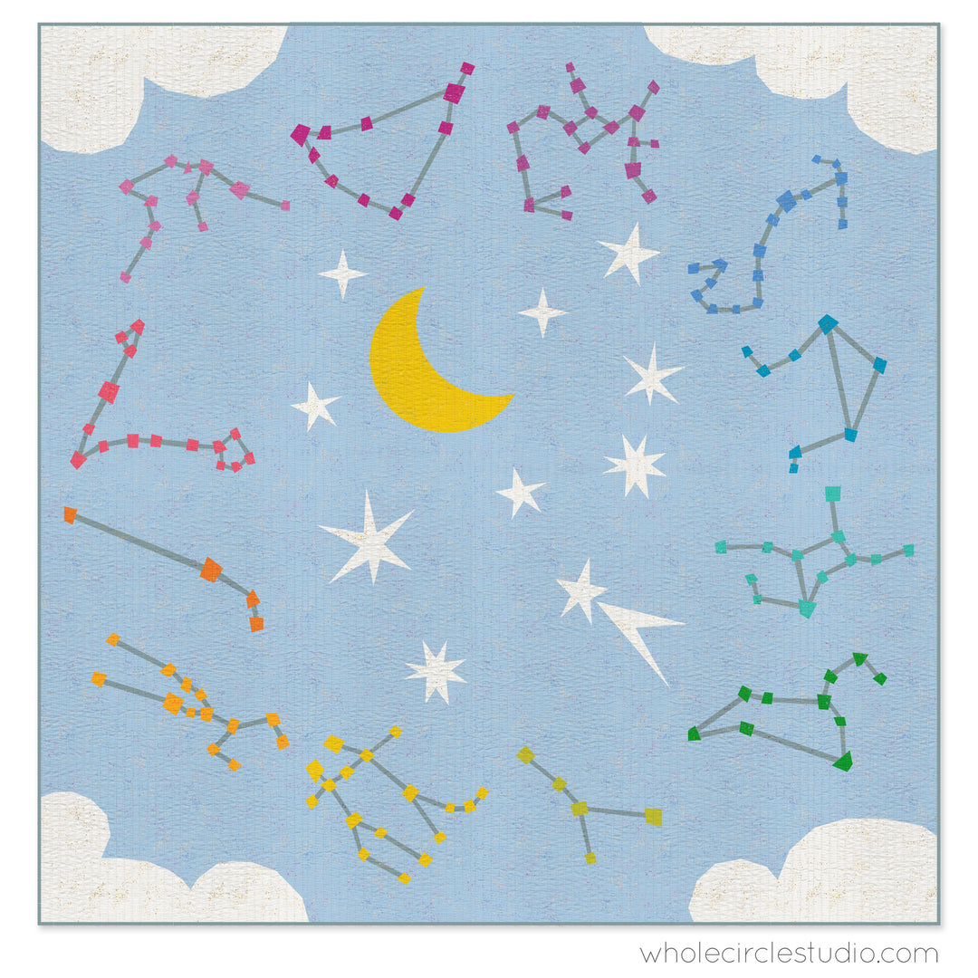 Starry Signs by Whole Circle Studio - Fabric Kits Only