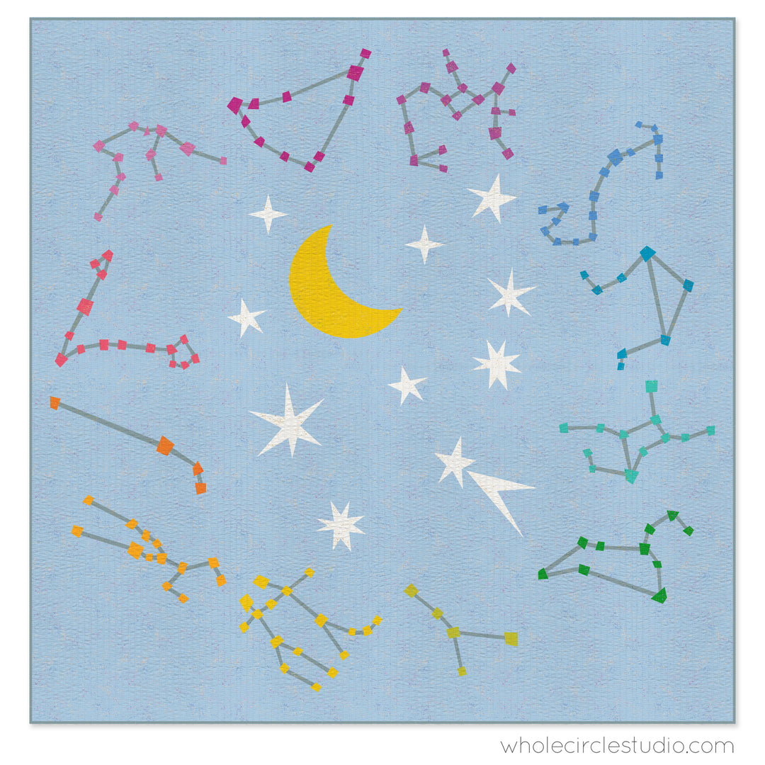 Starry Signs by Whole Circle Studio - Fabric Kits Only