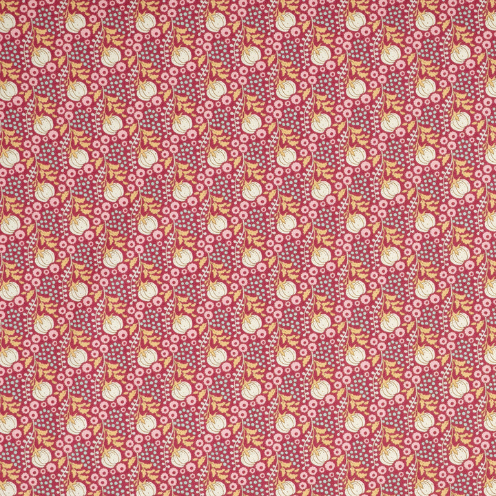 PREORDER - Sanctuary - Cottonfield Maroon - Tilda Fabrics - TIL100564 - Half Yard