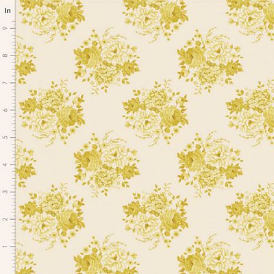 PREORDER - Sunday Brunch - Mia Sour Yellow - Tilda Fabrics - TIL100587 - Half Yard