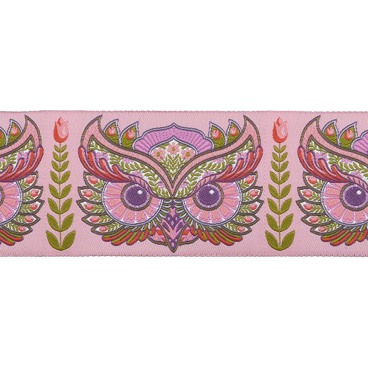 PREORDER - Renaissance Ribbons - Full Moon Forest II - Hootie Patootie in Honey - 2" width - Tula Pink - One Yard