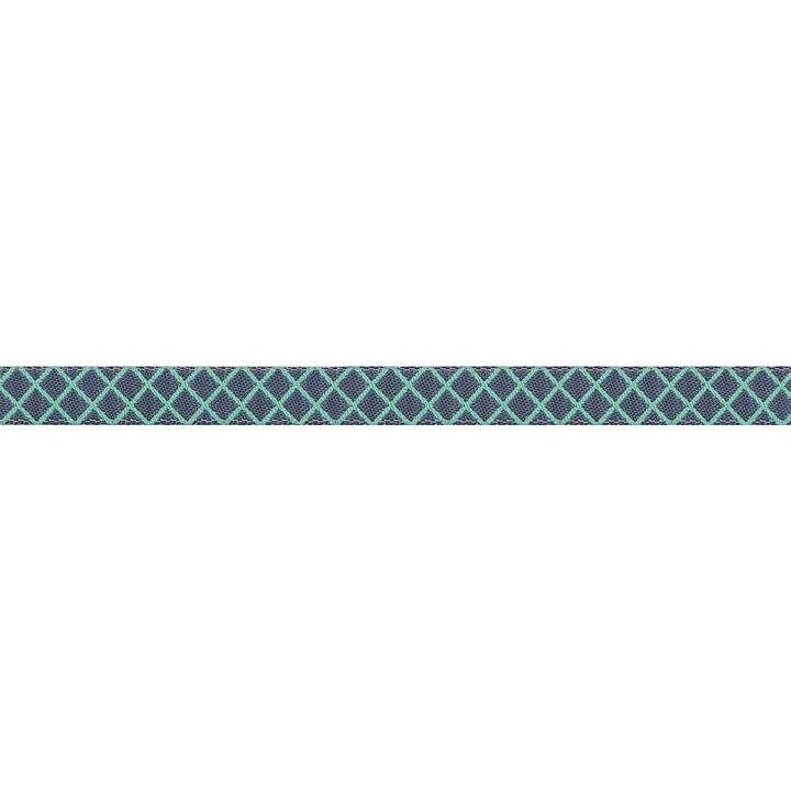 PREORDER - Renaissance Ribbons - True Colors 2025 - On the Grid in Raindrop - 3/8" width - By Tula Pink - One Yard