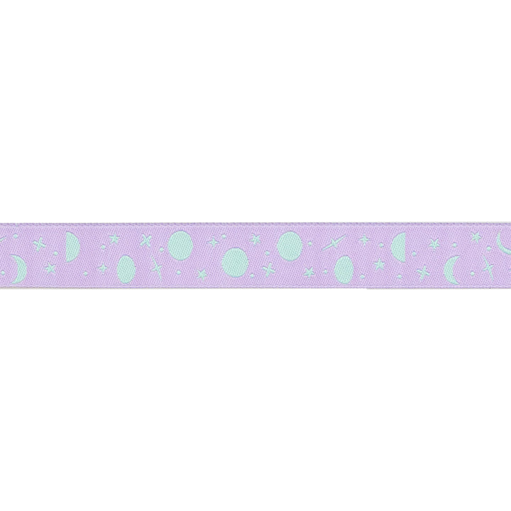 PREORDER - Renaissance Ribbons - True Colors 2025 - Space Sprinkles in Frozen Berry - 5/8" width - By Tula Pink - One Yard