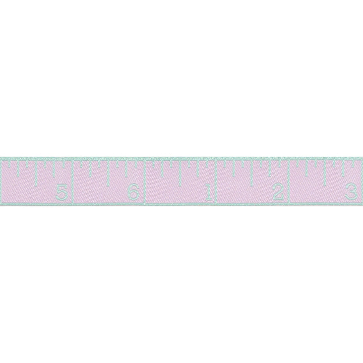 PREORDER - Renaissance Ribbons - True Colors 2025 - Measure Twice in Piglet - 5/8" width - By Tula Pink - One Yard