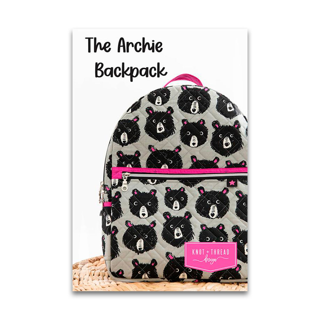 The Archer Backpack - Knot and Thread Designs - KAT 120 - Printed Pattern