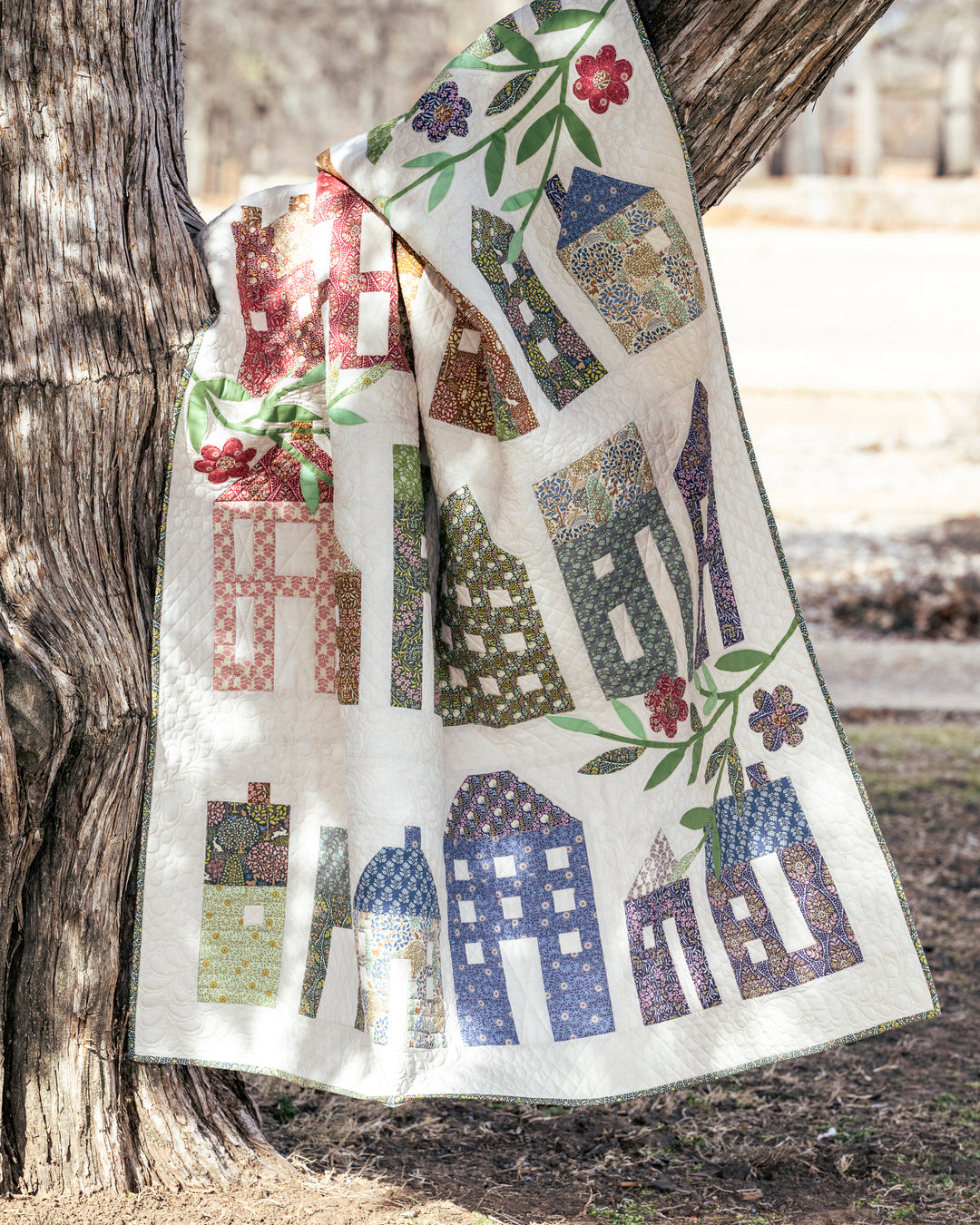 Summer Village - Tilda Sanctuary - Quilt Kit - Fabric Only - SUMVIL-SANCT-KIT