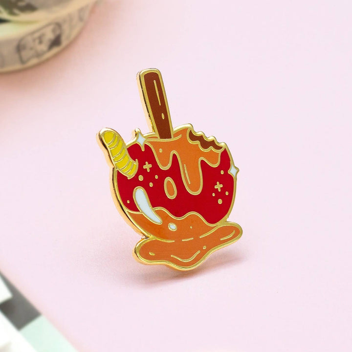 Caramel Apple Enamel Pin