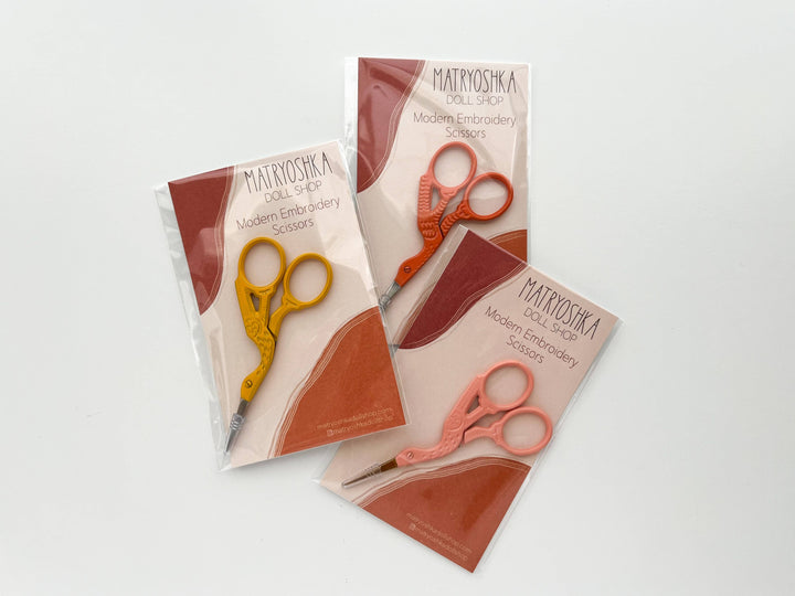 Stork Scissors - Sunny Yellow