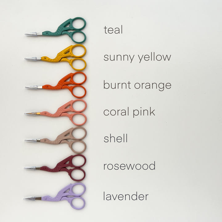 Stork Scissors - Teal