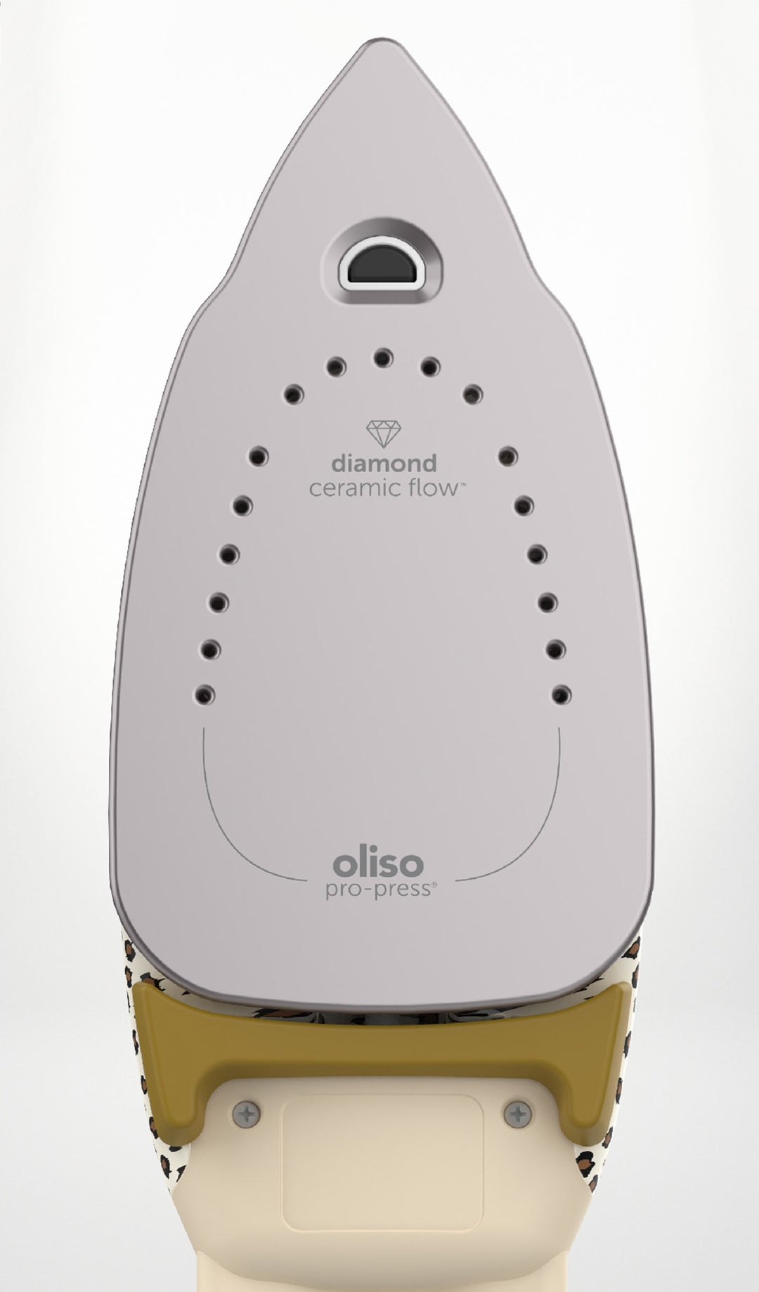Oliso Pistachio Mini Iron with trivet M3PRO