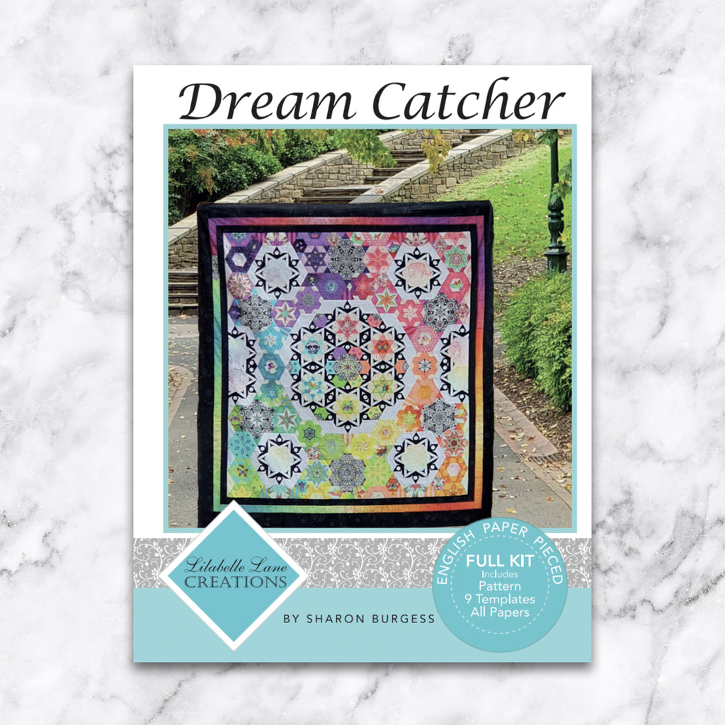 Dream Catcher - EPP Pattern, Templates and Papers - Lilabelle Lane Cre –  Pink Door Fabrics