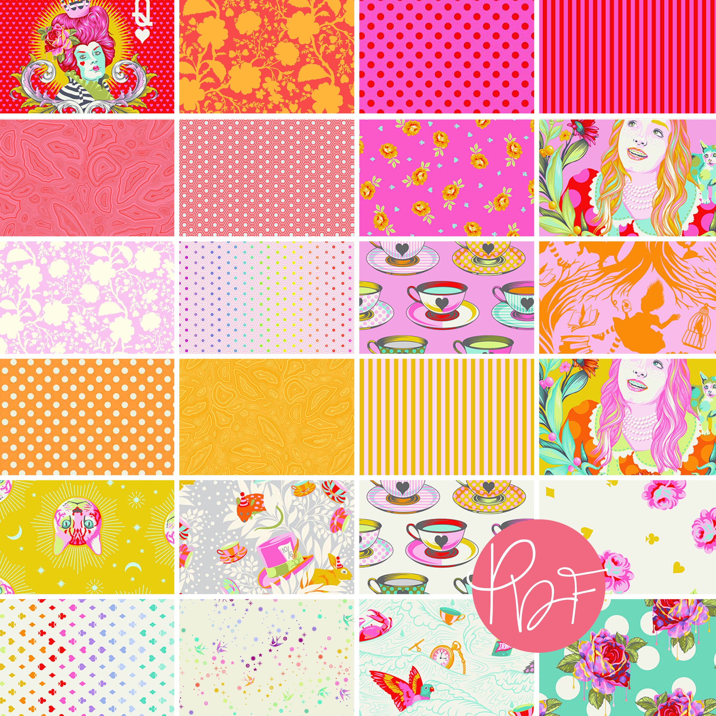 Tula on sale Pink - Daydreamer - fat quarter bundle