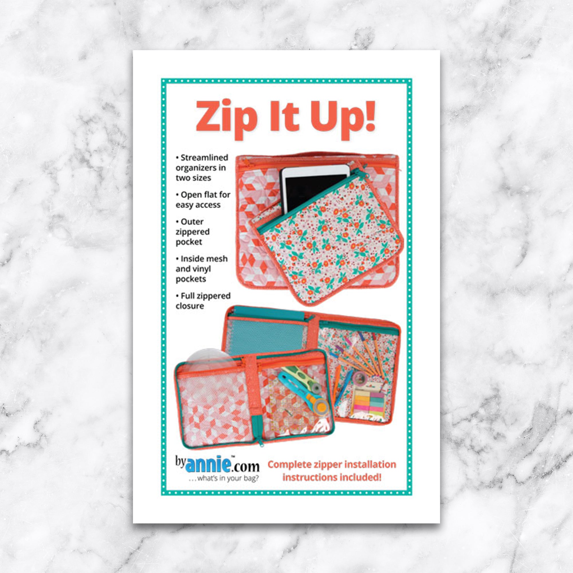 Organizer Duo Pattern – Quilters Candy Shoppe